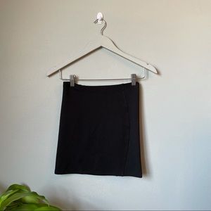 TOPSHOP black bodycon skirt size 2